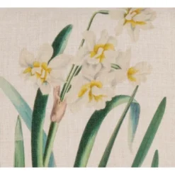 Saro Lifestyle Daffodil Pillow - Poly Filled, 18" Square, Natural 3 Saro Lifestyle Daffodil Pillow - Poly Filled, 18" Square, Natural -Winter Glow Store GUEST 0034d7c9 b5e0 4ac1 934a 112274127865