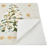 13"x72" Christmas Tree Runner White - Saro Lifestyle