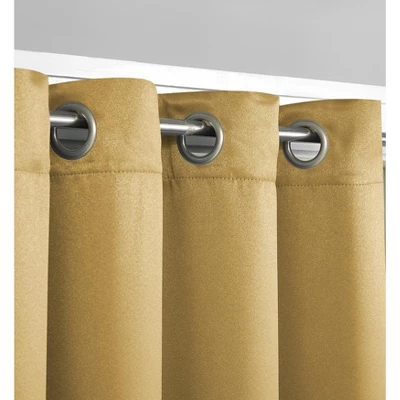 Saro Lifestyle Solid Color Design Blackout Window Curtains (Set Of 2) 1 Saro Lifestyle Solid Color Design Blackout Window Curtains (Set Of 2)