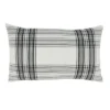 Saro Lifestyle Timeless Plaid Throw Pillow Cover