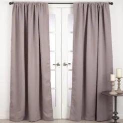 Saro Lifestyle Solid Rod Pocket Blackout Window Curtain Single Panel 6 Saro Lifestyle Solid Rod Pocket Blackout Window Curtain Single Panel -Winter Glow Store GUEST 04399c32 58ea 4151 975c 1f9ba241b7a9