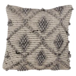 18"x18" Diamond Weave Square Throw Pillow - Saro Lifestyle 6 18"x18" Diamond Weave Square Throw Pillow - Saro Lifestyle -Winter Glow Store GUEST 0537fbbe 0fe8 4cca a483 ab196bf74095