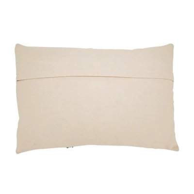 Saro Lifestyle Boho Circles Poly Filled Throw Pillow, 16"x24", Multi 1 Saro Lifestyle Boho Circles Poly Filled Throw Pillow, 16"x24", Multi