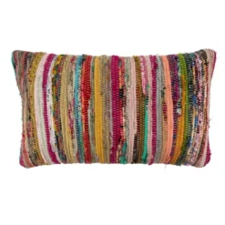 Saro Lifestyle Multi-Colored Chindi Decorative Pillow Cover 6 Saro Lifestyle Multi-Colored Chindi Decorative Pillow Cover -Winter Glow Store GUEST 0921e72c b653 4ea9 a2d5 e47173e08de0