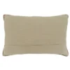 Saro Lifestyle Embroidered Bird + Branch Pillow - Down Filled, 14"x22" Oblong, Natural