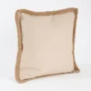 20"x20" Oversize Jute Braided Down Filled Square Throw Pillow - Saro Lifestyle