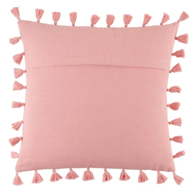Saro Lifestyle Tassel Throw Pillow With Down Filling 1 Saro Lifestyle Tassel Throw Pillow With Down Filling