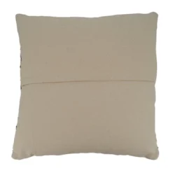 Saro Lifestyle Chindi Stripe Decorative Pillow Cover, Multi, 20"