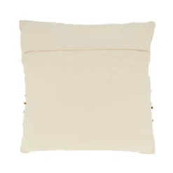 Diamond Dreams Woven Throw Pillow Cover - Saro Lifestyle