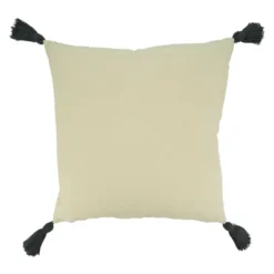 Saro Lifestyle Printed Diamond Dash Decorative Pillow Cover, Multicolored, 20"