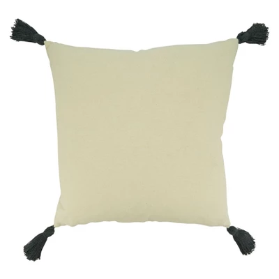 Saro Lifestyle Printed Diamond Dash Decorative Pillow Cover, Multicolored, 20" 1 Saro Lifestyle Printed Diamond Dash Decorative Pillow Cover, Multicolored, 20"