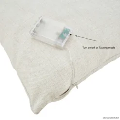 Saro Lifestyle Christmas Tree Throw Pillow With LED Lights -Winter Glow Store GUEST 17a5d4fa e906 4e86 8951 7e8995e2d4e1