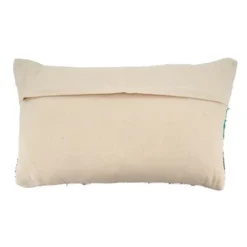 Saro Lifestyle Multi-Colored Chindi Decorative Pillow Cover