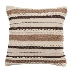 Saro Lifestyle Woven Down-Filled Throw Pillow With Striped Design 5 Saro Lifestyle Woven Down-Filled Throw Pillow With Striped Design -Winter Glow Store GUEST 1dfa6627 f499 4a88 9c62 7f7466fe2976