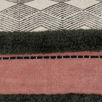 Saro Lifestyle Saro Lifestyle Modern Printed And Tufted Design Pillow Cover, Multi, 16"x24" 2 Saro Lifestyle Saro Lifestyle Modern Printed And Tufted Design Pillow Cover, Multi, 16"x24" - Image 2