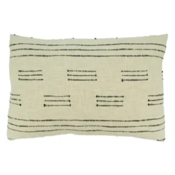 Saro Lifestyle Throw Pillow Cover With Dash Line Design -Winter Glow Store GUEST 216e1a4f 3a8a 4c06 bf20 0feb9f1520bf