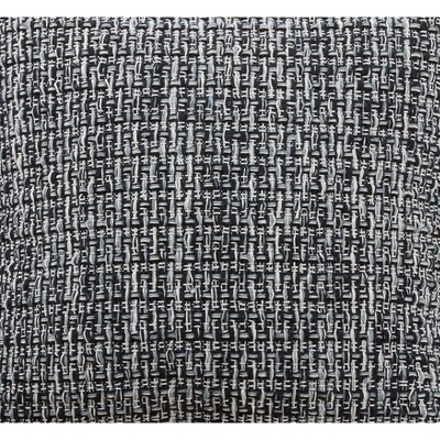 Saro Lifestyle Woven Decorative Pillow Cover, Navy Blue, 22" 2 Saro Lifestyle Woven Decorative Pillow Cover, Navy Blue, 22" - Image 2