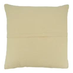 20"x20" Oversize Woven Striped Design Square Throw Pillow Cover - Saro Lifestyle