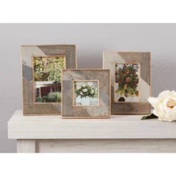 Saro Lifestyle Picture Frame With Distressed Slate Design -Winter Glow Store GUEST 28b8eb9f e7d0 4ec0 a136 e39be275473e