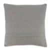 Saro Lifestyle Plaid Christmas Tree Pillow - Down Filled, 18" Square, Grey