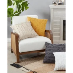 Saro Lifestyle Fringe Striped Design Throw Pillow 9 Saro Lifestyle Fringe Striped Design Throw Pillow -Winter Glow Store GUEST 2967caf8 06a2 4f69 9e4f 6a328bd6f64c