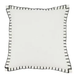 20"x20" Oversize Minimalist Chic Chunky Whip Stitch Square Throw Pillow Cover - Saro Lifestyle 11 20"x20" Oversize Minimalist Chic Chunky Whip Stitch Square Throw Pillow Cover - Saro Lifestyle -Winter Glow Store GUEST 306fb46e 9a8b 4f58 a2c3 98c19db0a549