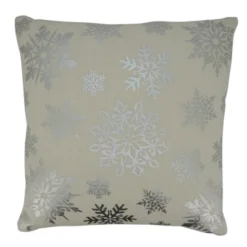 Saro Lifestyle Foil Print Snowflake Decorative Pillow Cover 7 Saro Lifestyle Foil Print Snowflake Decorative Pillow Cover -Winter Glow Store GUEST 3440f9cd e1ad 4c44 a287 0a101aa36ad1