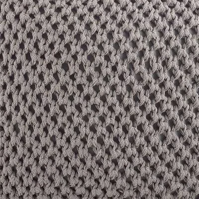 20"x20" Oversize Knitted Design Square Throw Pillow - Saro Lifestyle 2 20"x20" Oversize Knitted Design Square Throw Pillow - Saro Lifestyle - Image 2