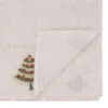 Saro Lifestyle Holiday Table Runner With Embroidered Christmas Tree Design