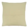 Saro Lifestyle Poly Filled Throw Pillow With Frayed Stitch Line Design