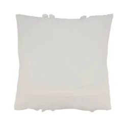 Textured Woven Striped Throw Pillow Cover - Saro Lifestyle