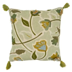 Saro Lifestyle Embroidered Large Floral Throw Pillow With Down Filling 7 Saro Lifestyle Embroidered Large Floral Throw Pillow With Down Filling -Winter Glow Store GUEST 3f13821b 40cb 4710 b9d0 d616bbede7e9