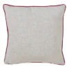 16"x16" Jolly Snowman Square Throw Pillow Tan - Saro Lifestyle: Festive Decor, Duck Feather Filled