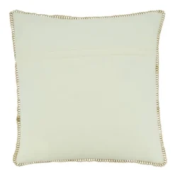 20"x20" Oversize Sea Horse Design Square Throw Pillow Cover Navy Blue - Saro Lifestyle