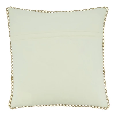 20"x20" Oversize Sea Horse Design Square Throw Pillow Cover Navy Blue - Saro Lifestyle 1 20"x20" Oversize Sea Horse Design Square Throw Pillow Cover Navy Blue - Saro Lifestyle