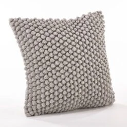 20"x20" Oversize Down Filled Crochet Pom-Pom Square Throw Pillow - Saro Lifestyle 14 20"x20" Oversize Down Filled Crochet Pom-Pom Square Throw Pillow - Saro Lifestyle -Winter Glow Store GUEST 48566cfe 6c6b 450f aef1 94b56646294f