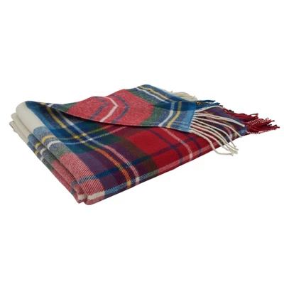 50"x60" Casual Plaid Design Throw Blanket - Saro Lifestyle 2 50"x60" Casual Plaid Design Throw Blanket - Saro Lifestyle - Image 2