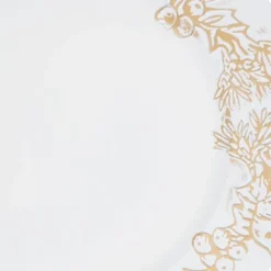 Saro Lifestyle Christmas Holly Berries Charger Plate (Set Of 4), 13"x13", White 6 Saro Lifestyle Christmas Holly Berries Charger Plate (Set Of 4), 13"x13", White -Winter Glow Store GUEST 51115838 b781 407c 97bf 5ae0ef102efc