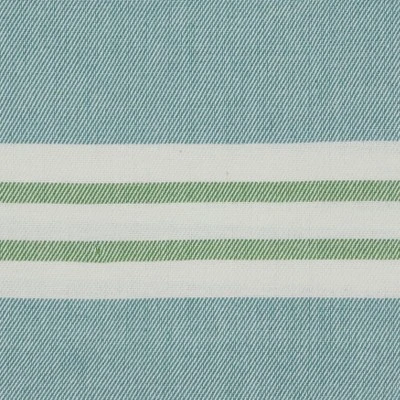 Saro Lifestyle Saro Lifestyle Wide Stripe Design Throw Blanket, Aqua, 50"x60" 2 Saro Lifestyle Saro Lifestyle Wide Stripe Design Throw Blanket, Aqua, 50"x60" - Image 2