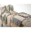50"x60" Nubby Design Striped Throw Blanket - Saro Lifestyle