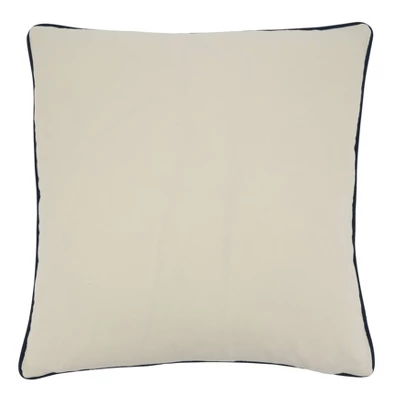 18"x18" Oars Square Throw Pillow Cover - Saro Lifestyle 1 18"x18" Oars Square Throw Pillow Cover - Saro Lifestyle