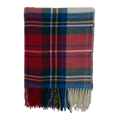 50"x60" Casual Plaid Design Throw Blanket - Saro Lifestyle 1 50"x60" Casual Plaid Design Throw Blanket - Saro Lifestyle