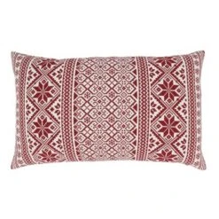 Saro Lifestyle Seasonal Spirit Christmas Pattern Throw Pillow Cover -Winter Glow Store GUEST 5c292fb3 2602 4ea7 add4 fe92001894cd