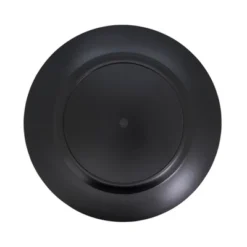 Saro Lifestyle Christmas Holly Berries Charger Plate (Set Of 4), 13"x13", White