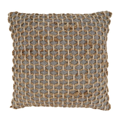 Saro Lifestyle Rope Decorative Pillow Cover 3 Saro Lifestyle Rope Decorative Pillow Cover - Image 3