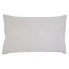 Saro Lifestyle Velvet Faux Fur Throw Pillow With Poly Filling, White, 12"x20"