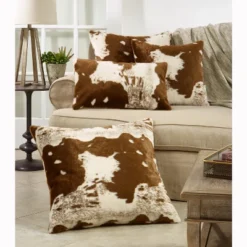 Saro Lifestyle Faux Fur Cow Hide Decorative Pillow Cover 8 Saro Lifestyle Faux Fur Cow Hide Decorative Pillow Cover -Winter Glow Store GUEST 623a2a10 3432 4ecd 9ec1 28445577309b