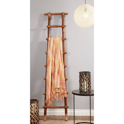 50"x60" Rainbow Design Throw Blanket - Saro Lifestyle 3 50"x60" Rainbow Design Throw Blanket - Saro Lifestyle - Image 3