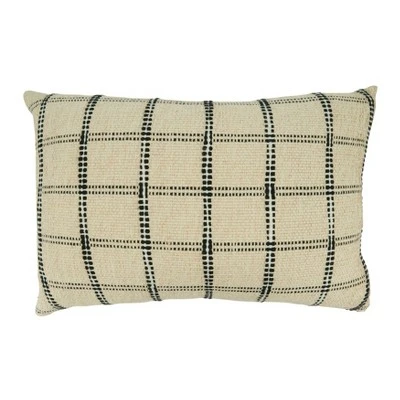 Saro Lifestyle Checker Decorative Pillow Cover 3 Saro Lifestyle Checker Decorative Pillow Cover - Image 3