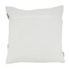 20"x20" Oversize Textured Zig Zag Woven Poly Filled Square Throw Pillow Ivory - Saro Lifestyle
